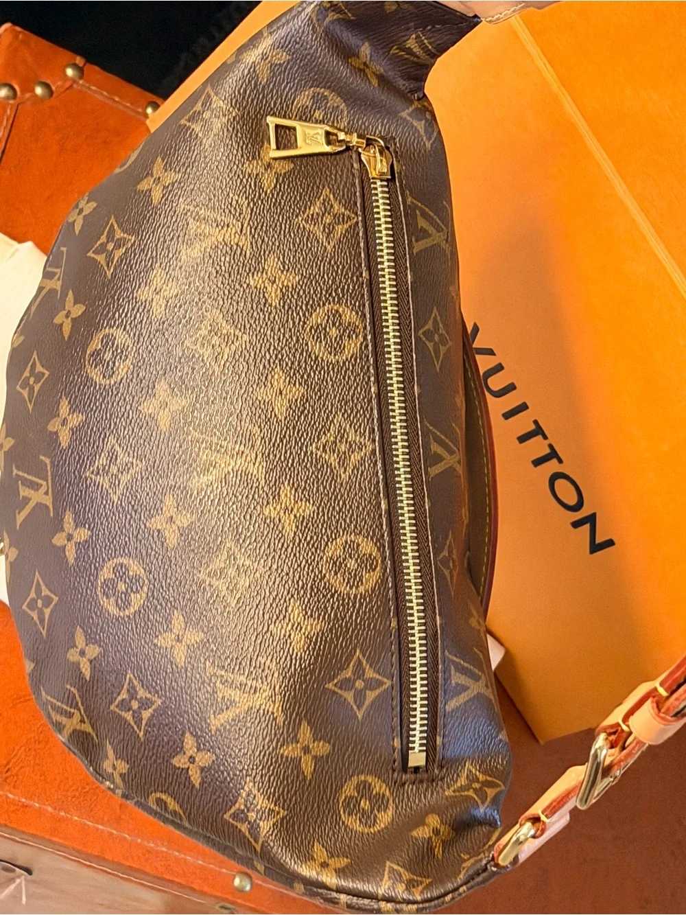 Louis Vuitton Monogram Bum Bag - Brown Monogram Canvas✨ - Picture 5 of 14